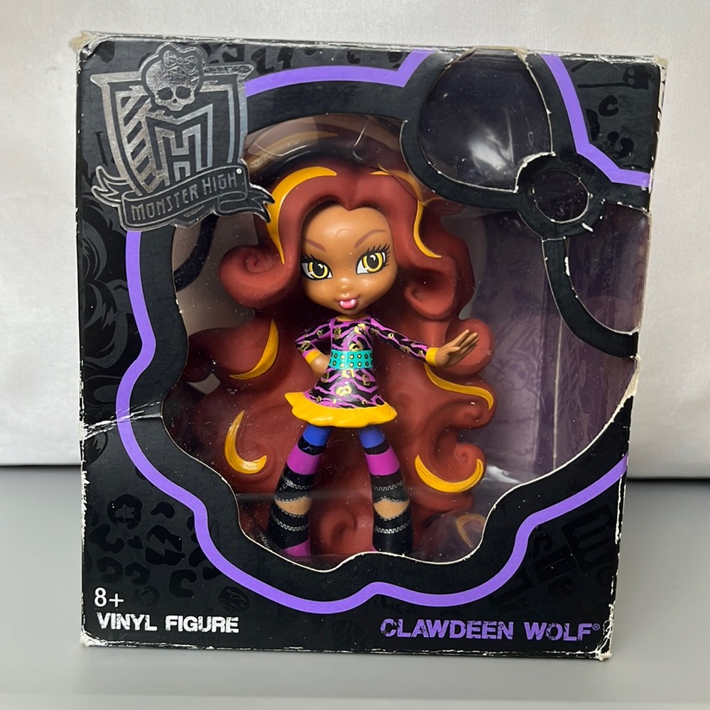 Monster High Clawdeen Wolf Vinyl Figure